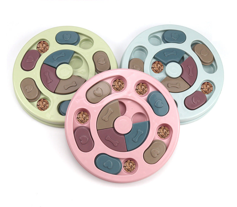 Interactive Slow Feeder Dog Bowl - Puzzle Toy for Pets - Purrfect Pet Kingdom