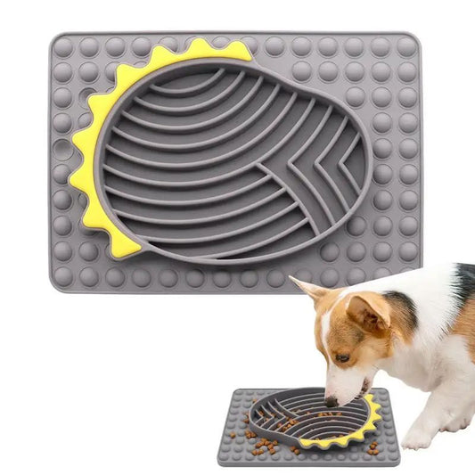 Slow Feeder Dog Bowls Stable Slow Feeder Licking Mat For