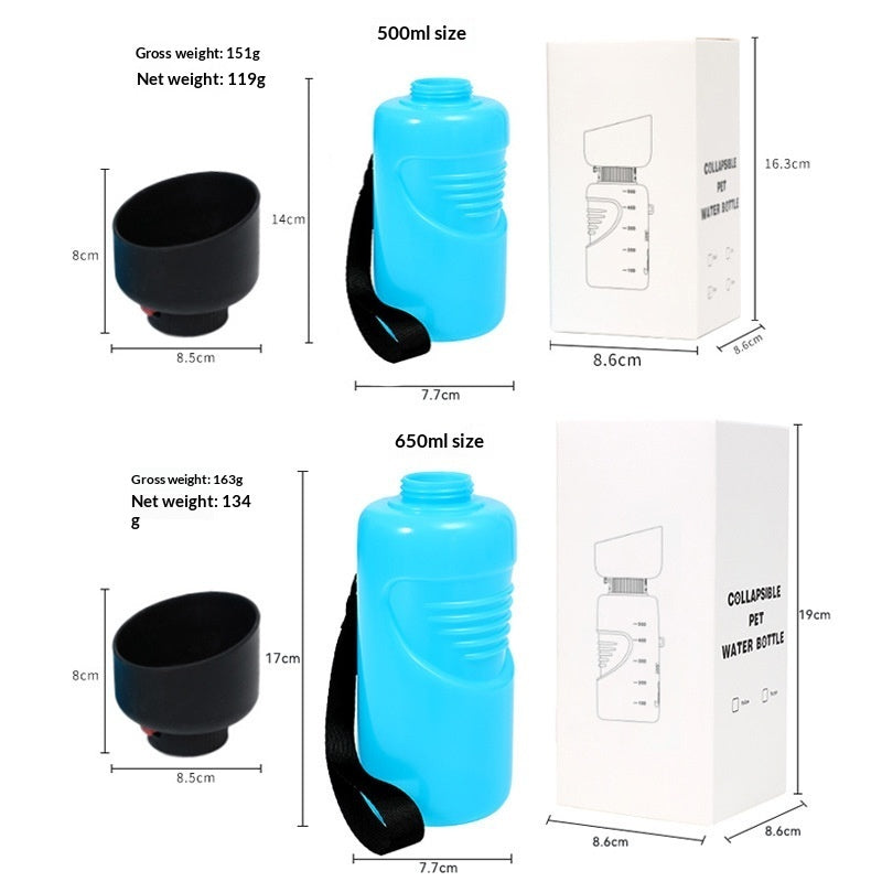 Portable Squeeze-style Dog Water Bowl And Cat Drinking