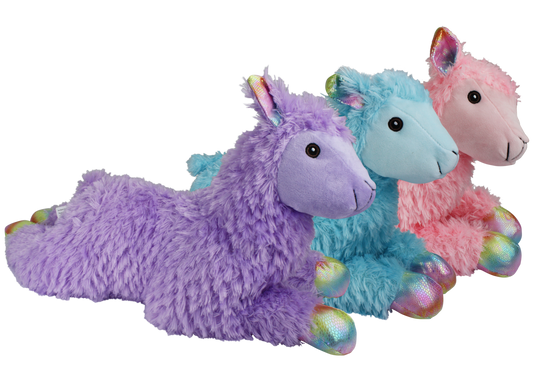 Multipet Jumbo Llama Assorted Colors 24 Interactive Dog Toy - main product image