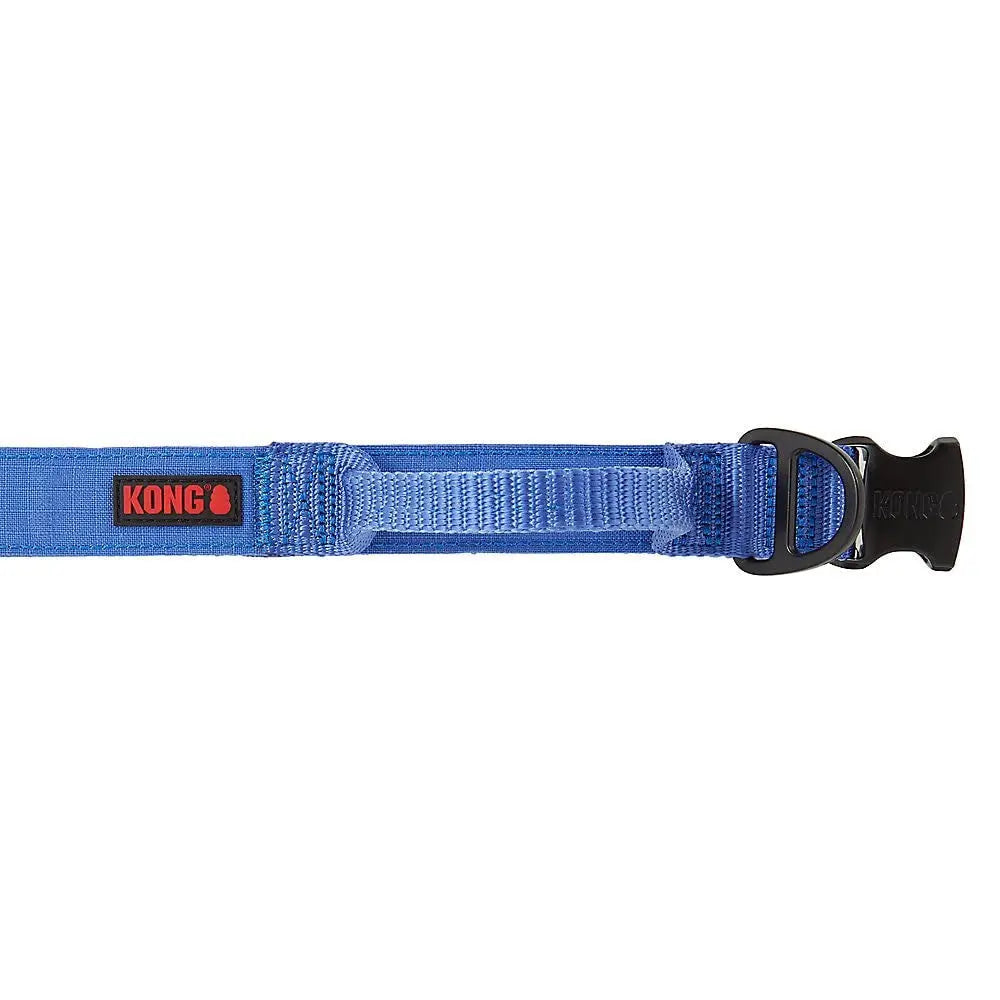 Kong Large Blue Ultra Durable Padded Comfort Handle Dog Collar
