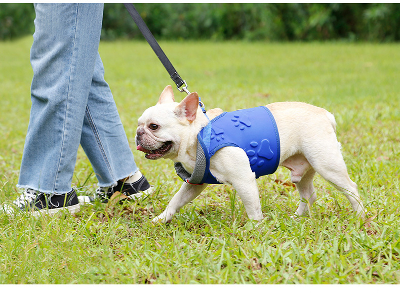 Dog vest type hauling rope