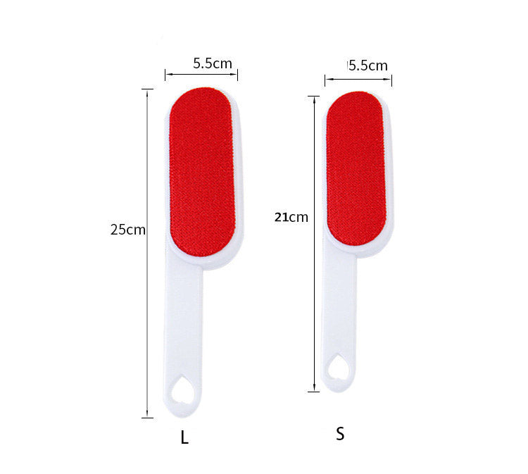 Double Sided Electrostatic Brush With Handle Electrostatic Dusting Brush Clothes Pet Hair Brush Bed Brush Dry Cleaning Brush