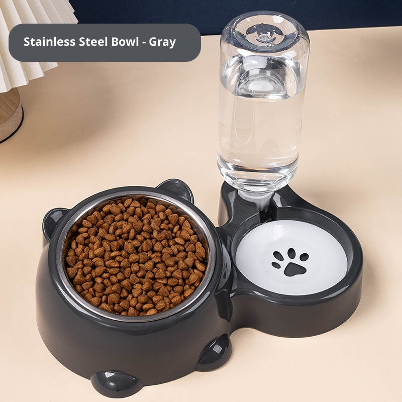 Pet 2-in-1 Water And Food Dispenser