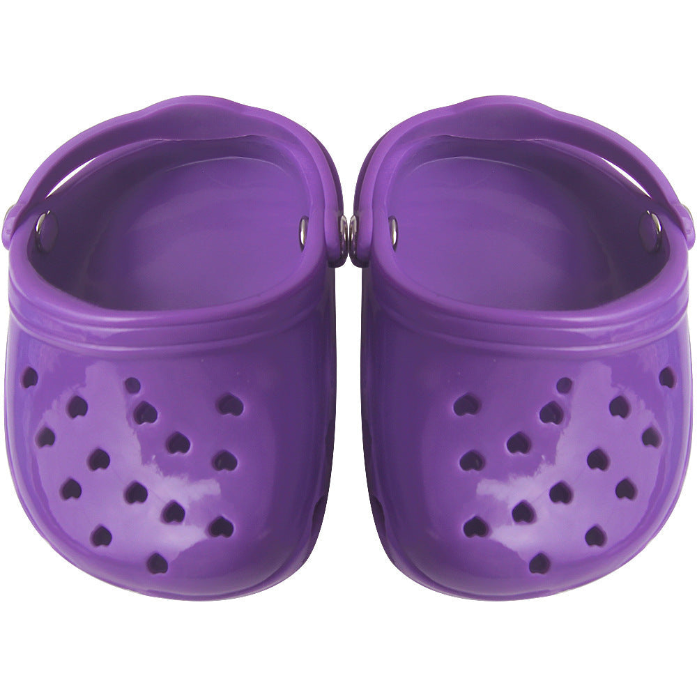 Heart Shaped Pet Dog Hole Shoes Silica Gel Wear-Resistant Breathable Slippers Dog Sandals Pet Decorations