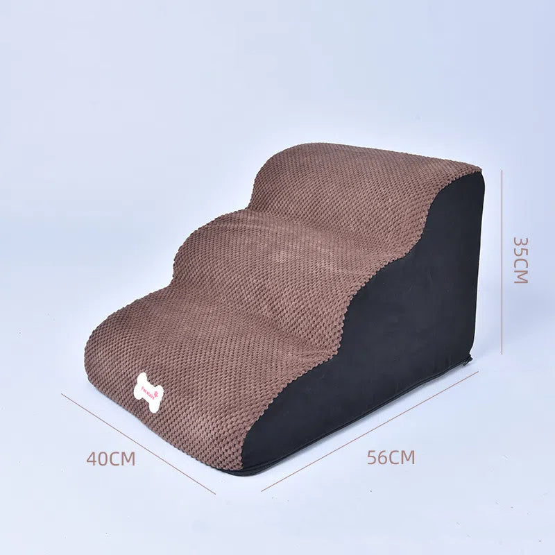 Pet slope stairs anti slip and wear-resistant removable and washable sponge steps - Purrfect Pet Kingdom