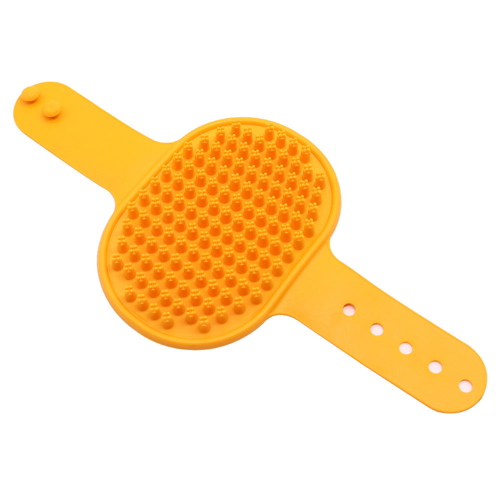 Premium Soft Silicone Pet Bath Brush for Gentle Grooming Joy