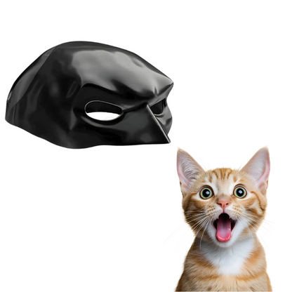 Cat Bat Superhero Mask – Cute Halloween Costume for Cool Cats