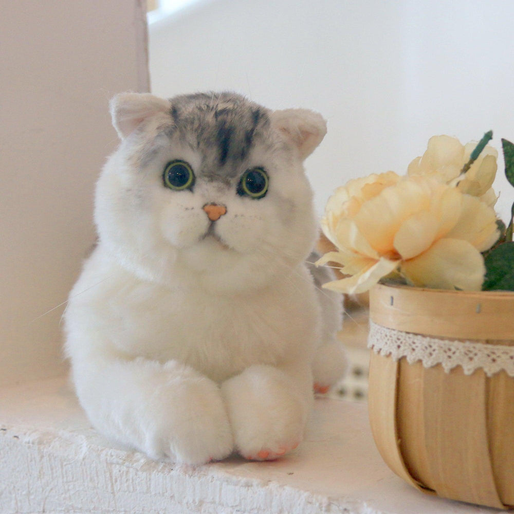 British Shorthair Cat ? Realistic Plush for Women