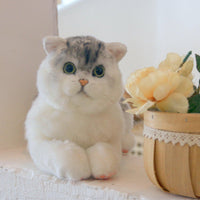 British Shorthair Cat ? Realistic Plush for Women