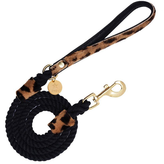 Luxury Leather Dog Leash Wildest One