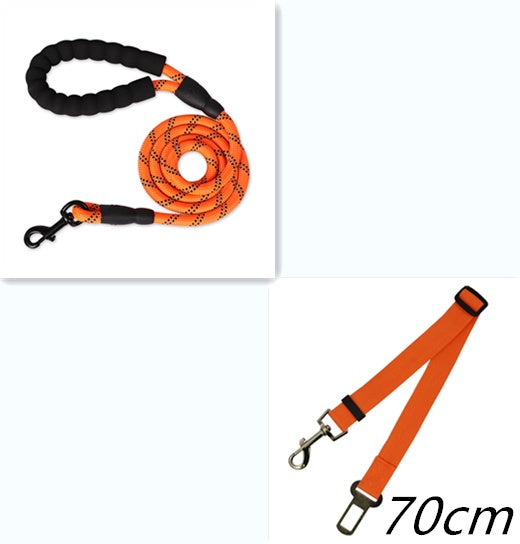 Reflective Dog Leash Nylon Pet Dog Leash Rope For Small