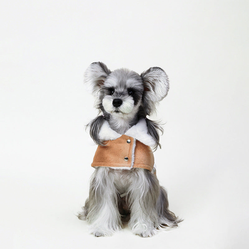 British Style Cloak Coat For Dogs