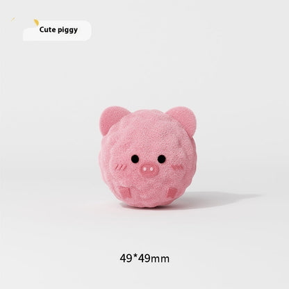 Dog Cartoon Acanthosphere Sounding Toy Pet Molar Teeth