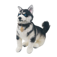 Husky Plush ? Realistic Dog Toy Gift for Pet Lovers