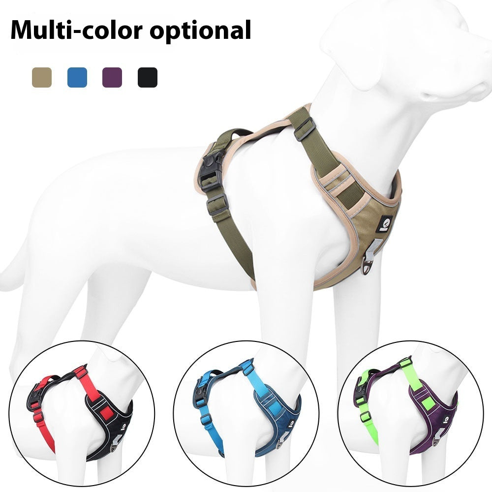 Dog Hand Holding Rope Explosion-proof Handle Chest Back