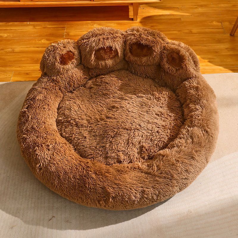 Kennel winter warm large dog Golden retriever bed Four seasons