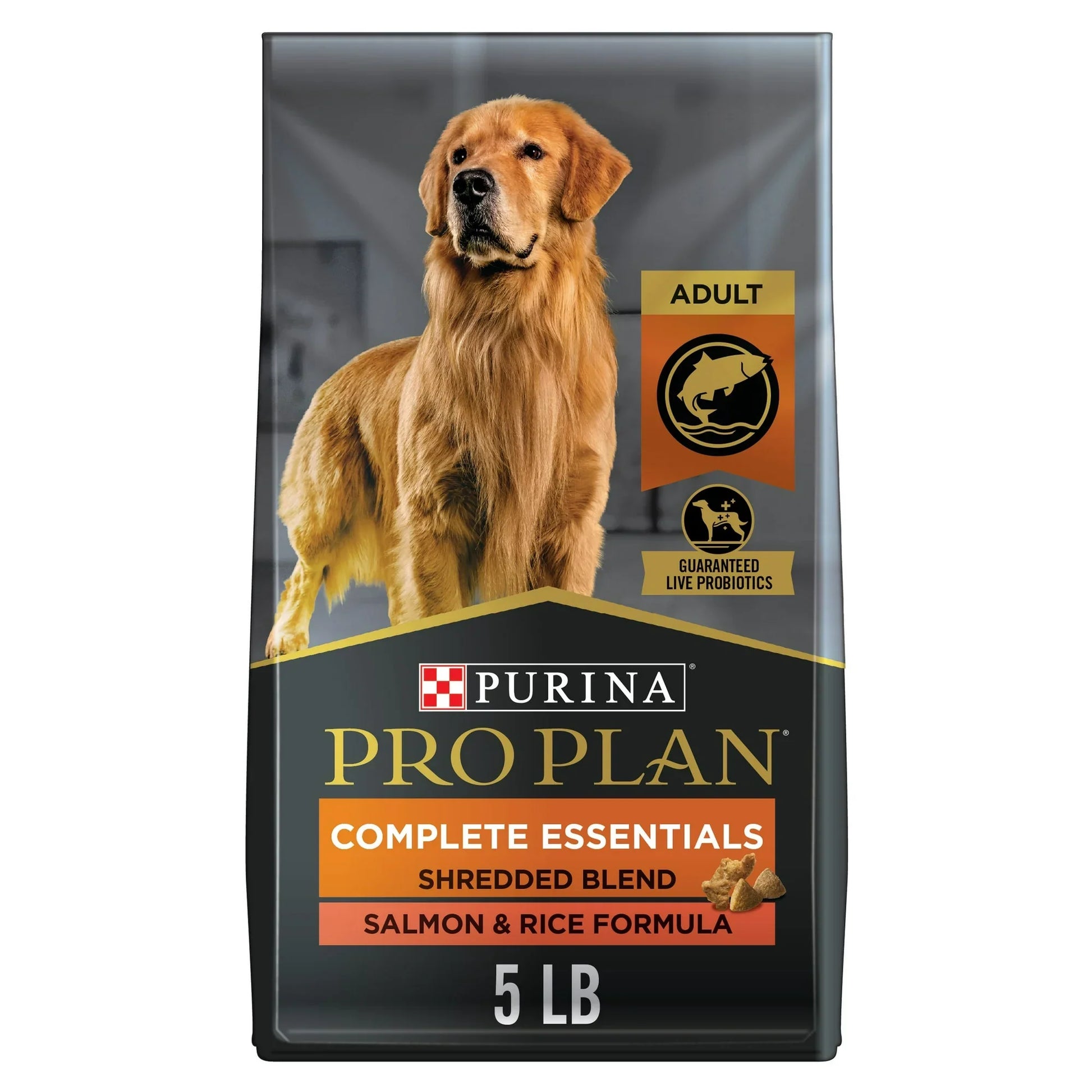 Pro Plan Adult Complete Essentials Shredded Blend Salmon & Rice Dry Dog Food - Dry Dog Food - The Family Pet