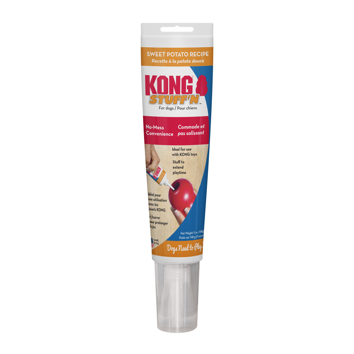 Kong Stuff'N Tube (5oz) - Kong Dog Treats - The Family Pet