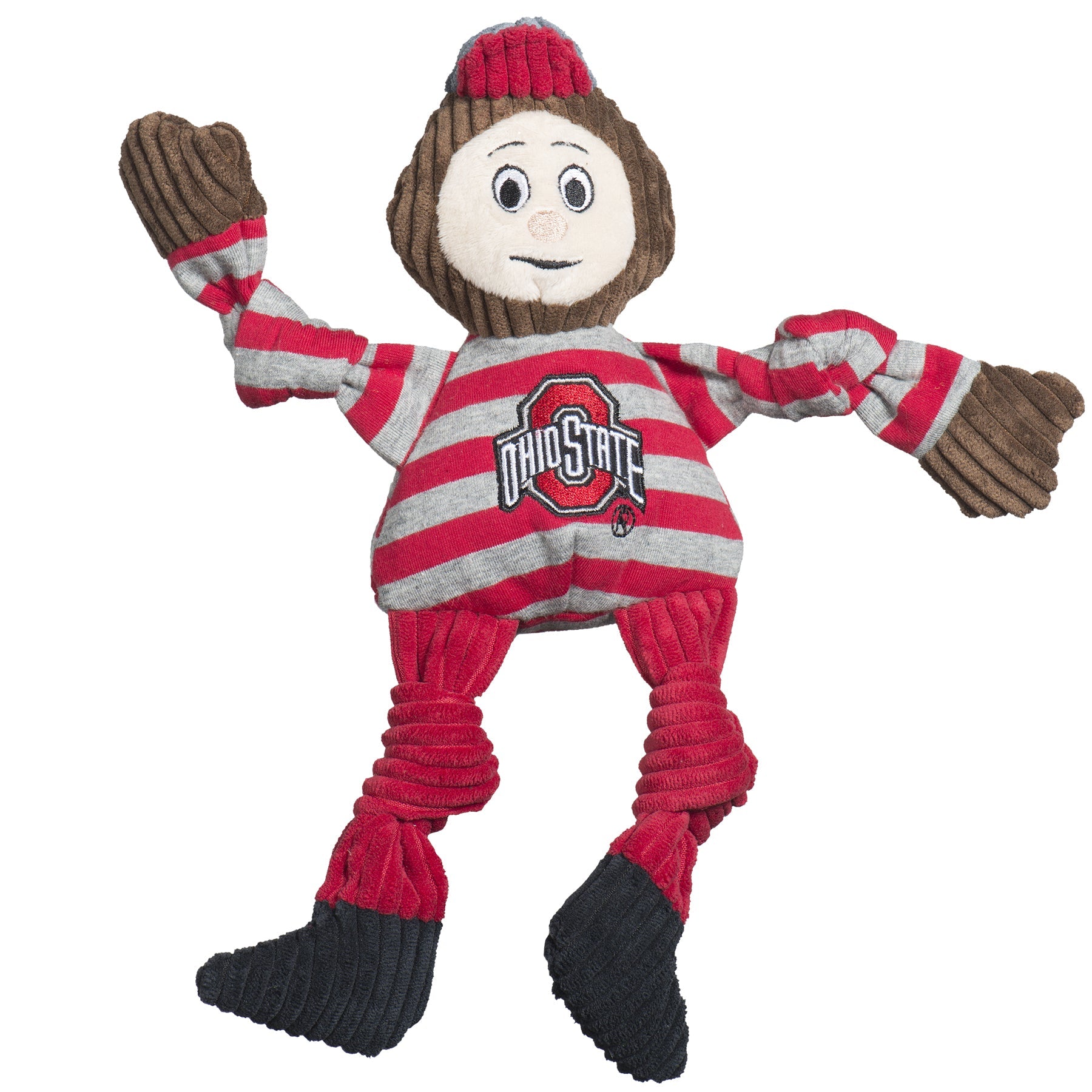 Dog Toy NCAA Ohio State University Brutus the Buckeye Essent - lifestyle product image for dog toy