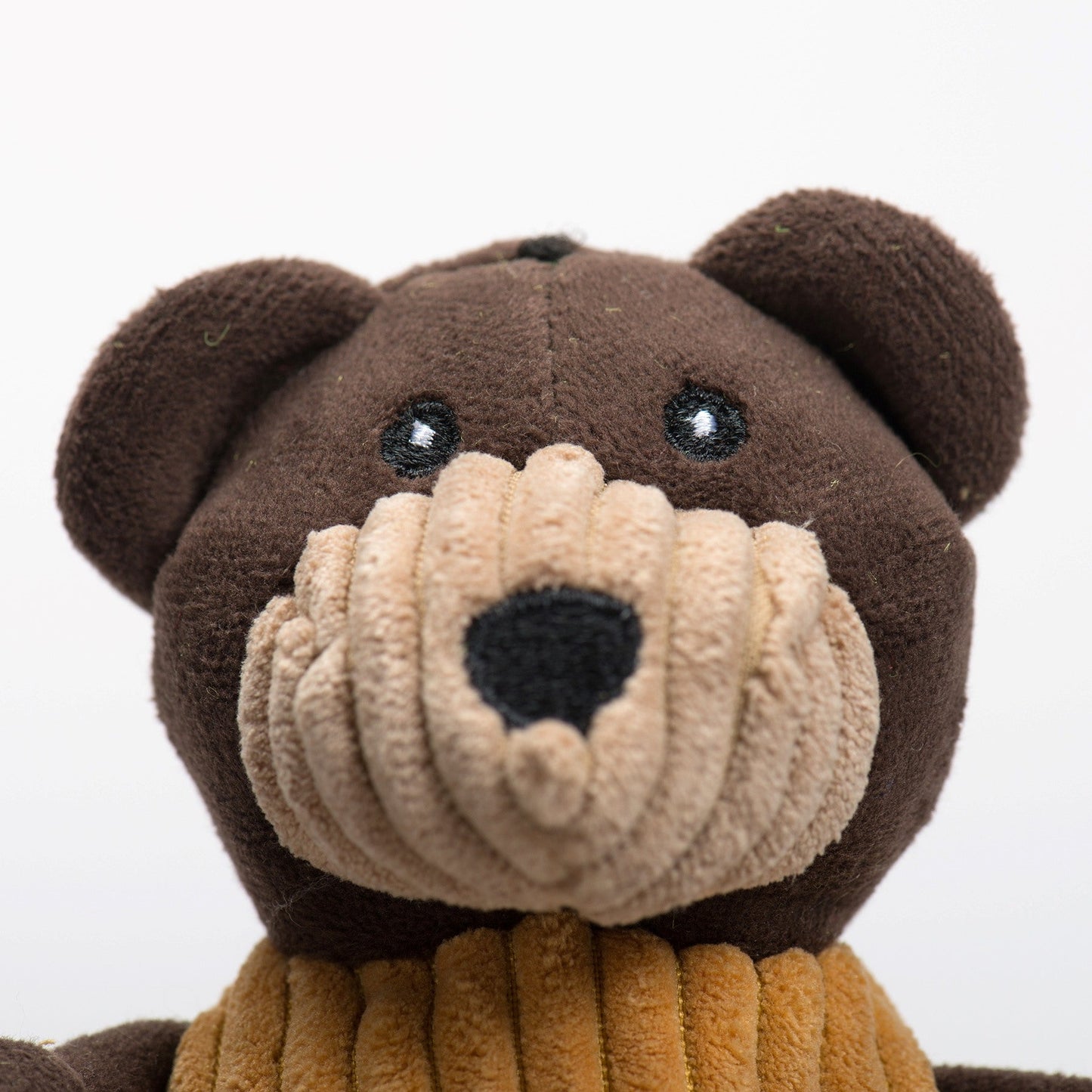 Dog Toy NCAA Baylor University Bruiser the Bear Knottie - close up product image for dog toy