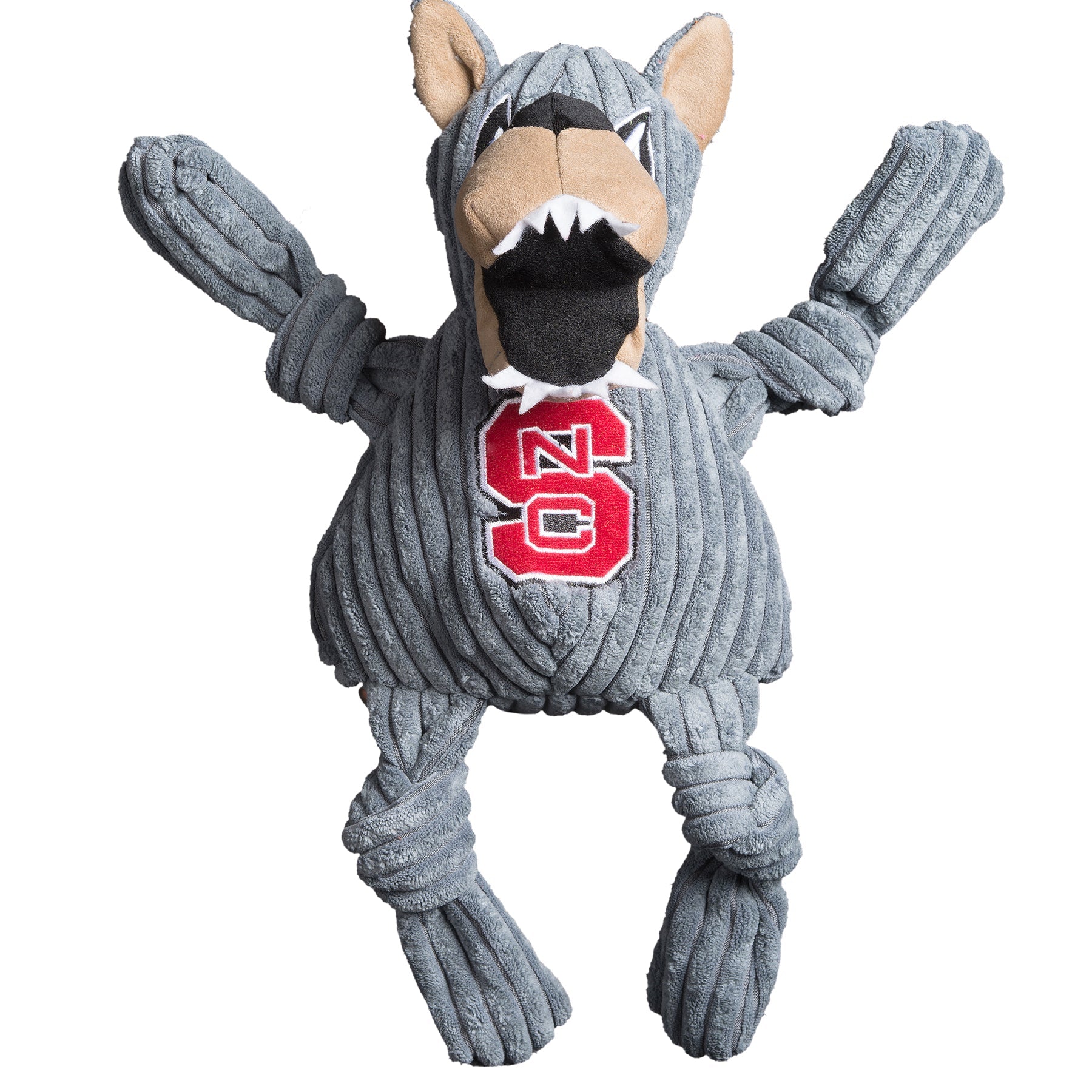 Dog Toy NCAA North Carolina State University Mr Wuf Knottie - main product image for dog toy