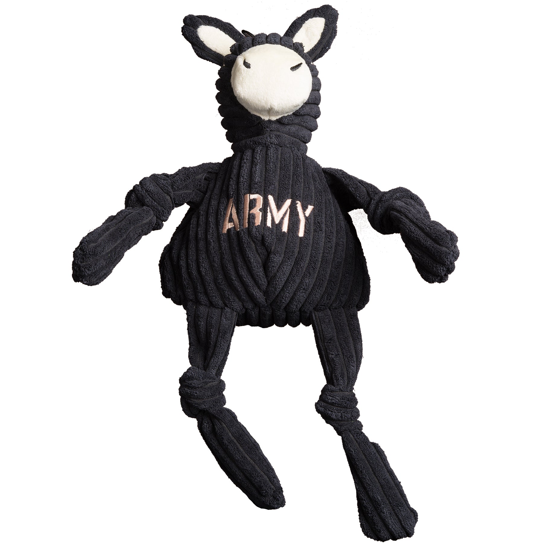Dog Toy NCAA US Military Academy Army Mule Knottie Plush - main product image for dog toy
