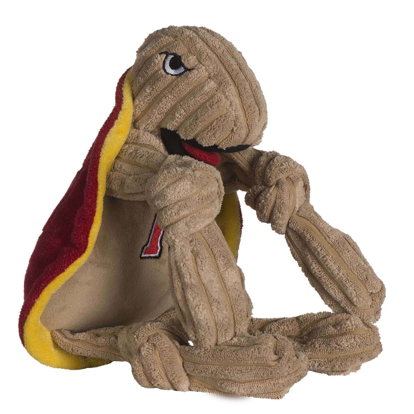 Dog Toy NCAA University of Maryland Testudo the Terrapin - close up product image for dog toy
