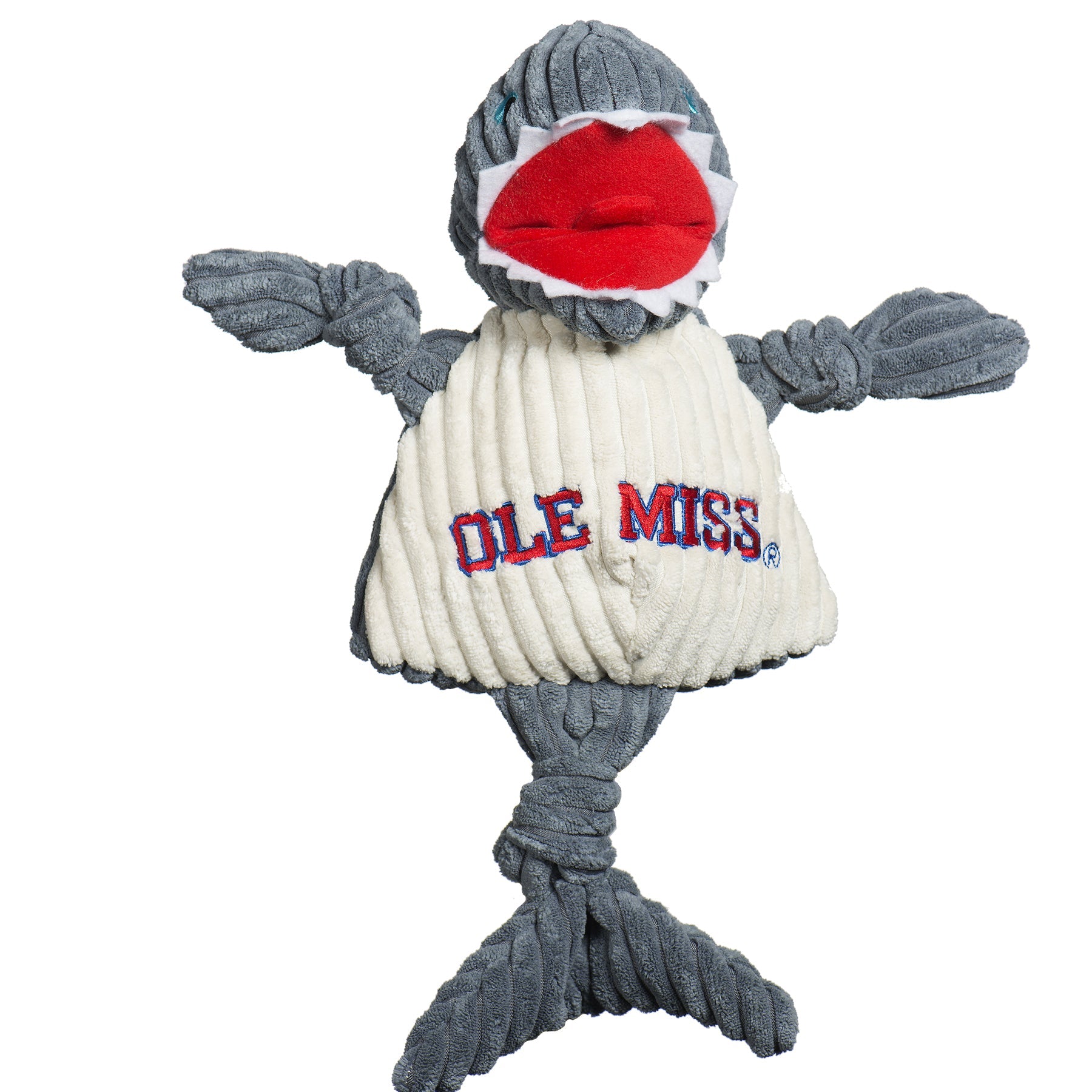 Dog Toy NCAA Ole Miss of Mississippi Tony Land Shark Essenti - main product image for dog toy