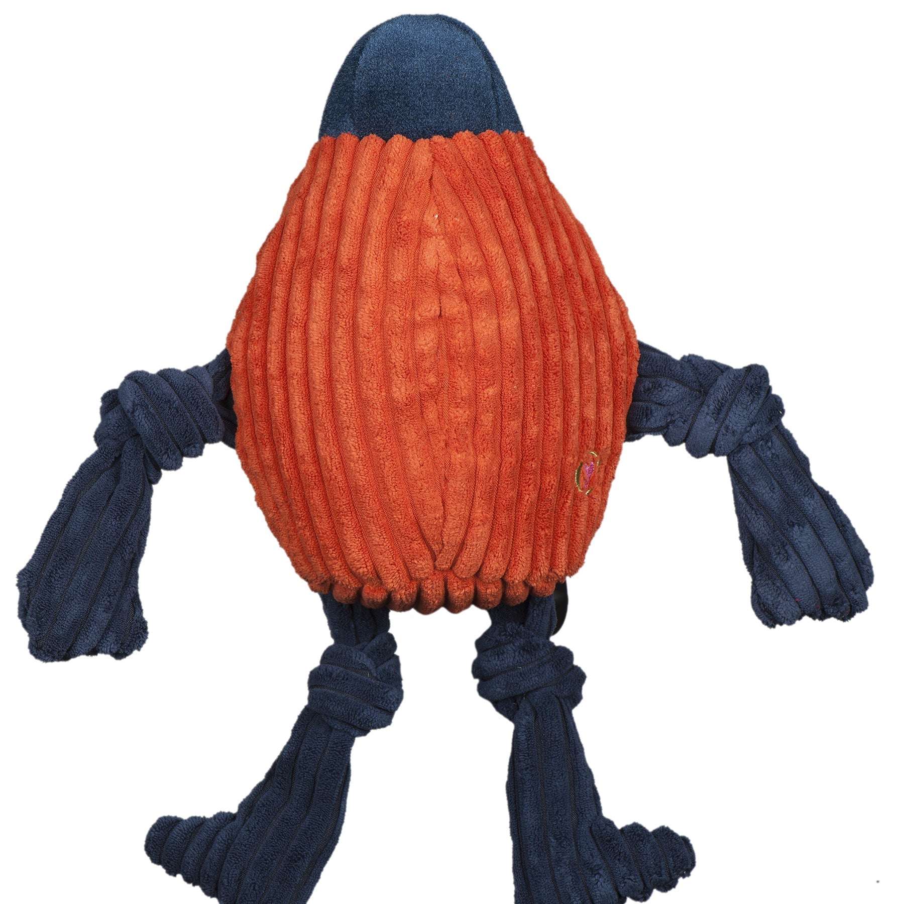 Dog Toy NCAA Syracuse University Otto the Orange Knottie - detail product image for dog toy