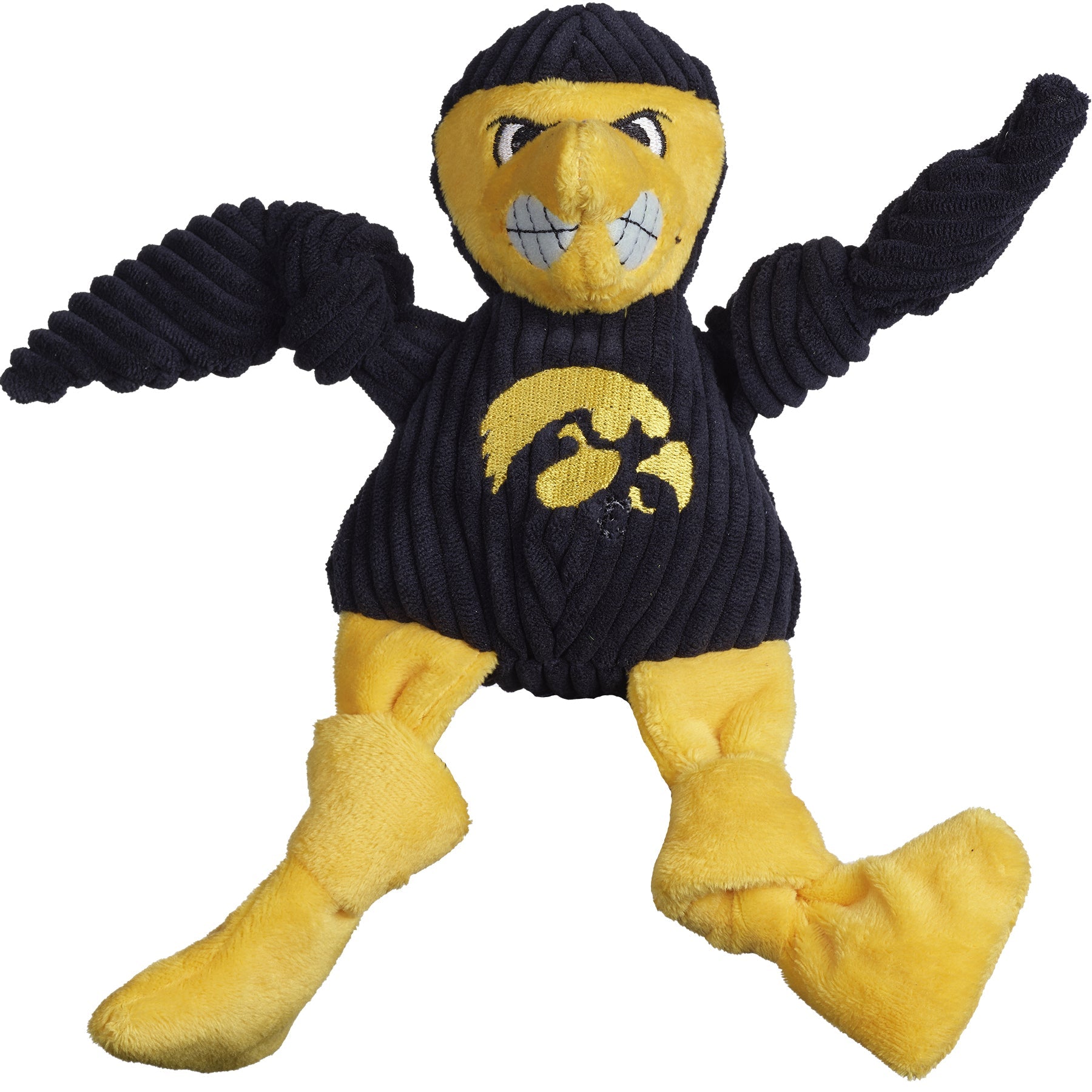 Dog Toy NCAA University of Iowa Herky the Hawk Knottie Essen - main product image for dog toy