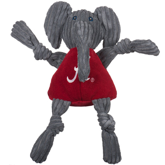 Dog Toy NCAA University of Alabama Big Al Mascot Knottie main product image for dogs and cats