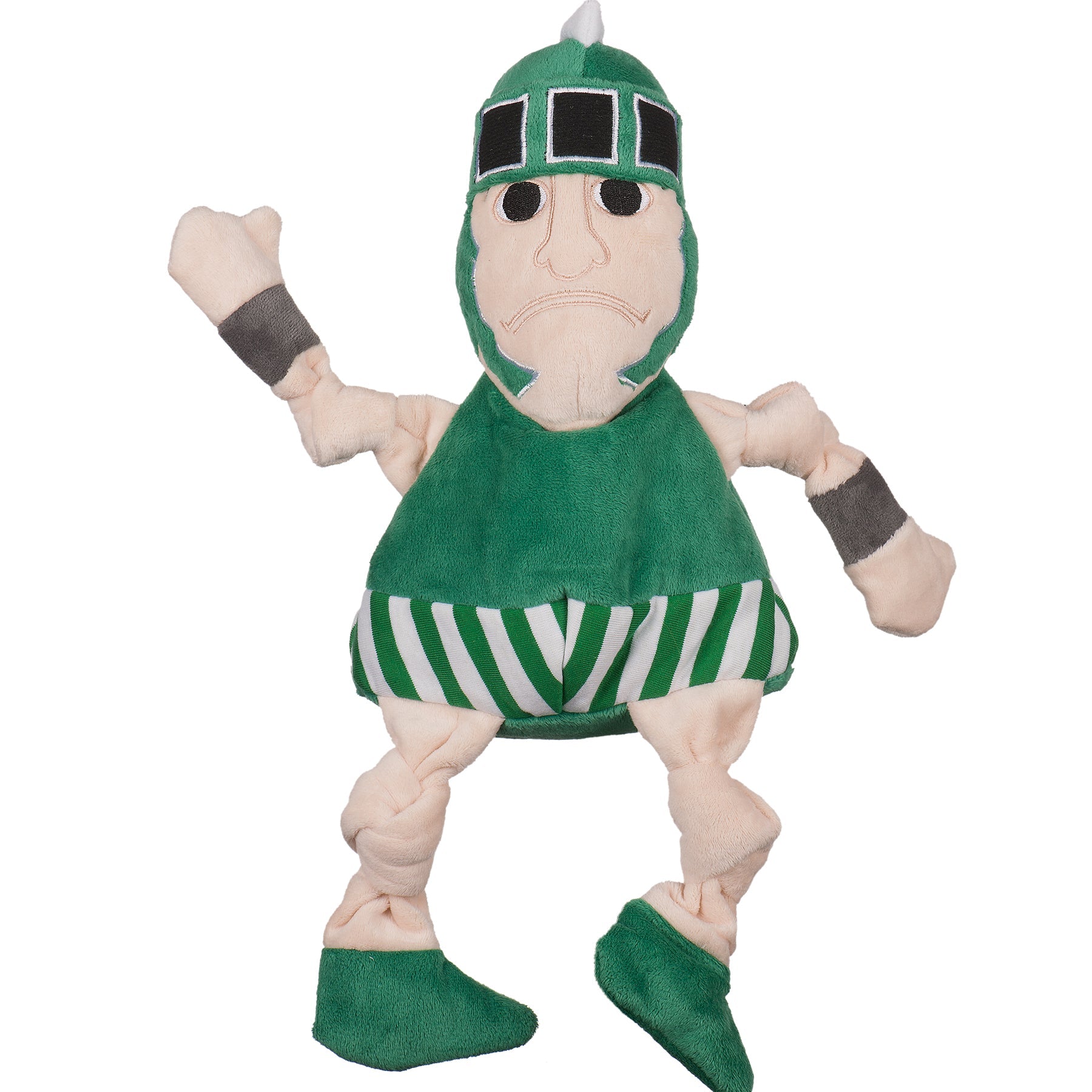Dog Toy NCAA Michigan State University Sparty Knottie Plush - main product image for dog toy