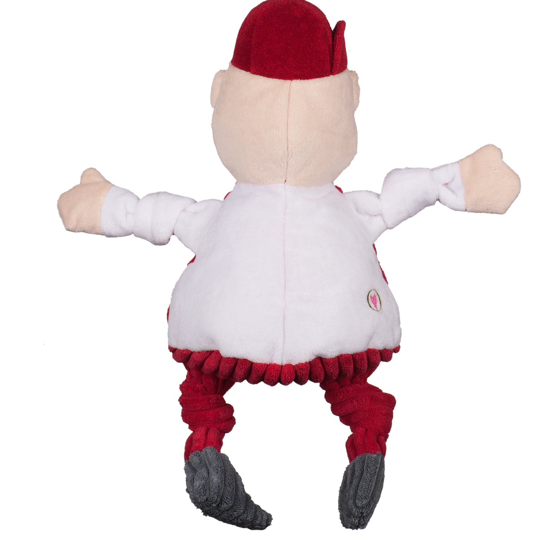 Dog Toy NCAA University of Nebraska Lil Red Knottie Plush - detail product image for dog toy