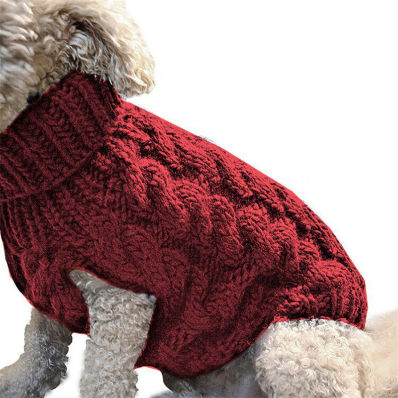 New Pet Sweater Dog Clothes Pet Supplier Winter Warm