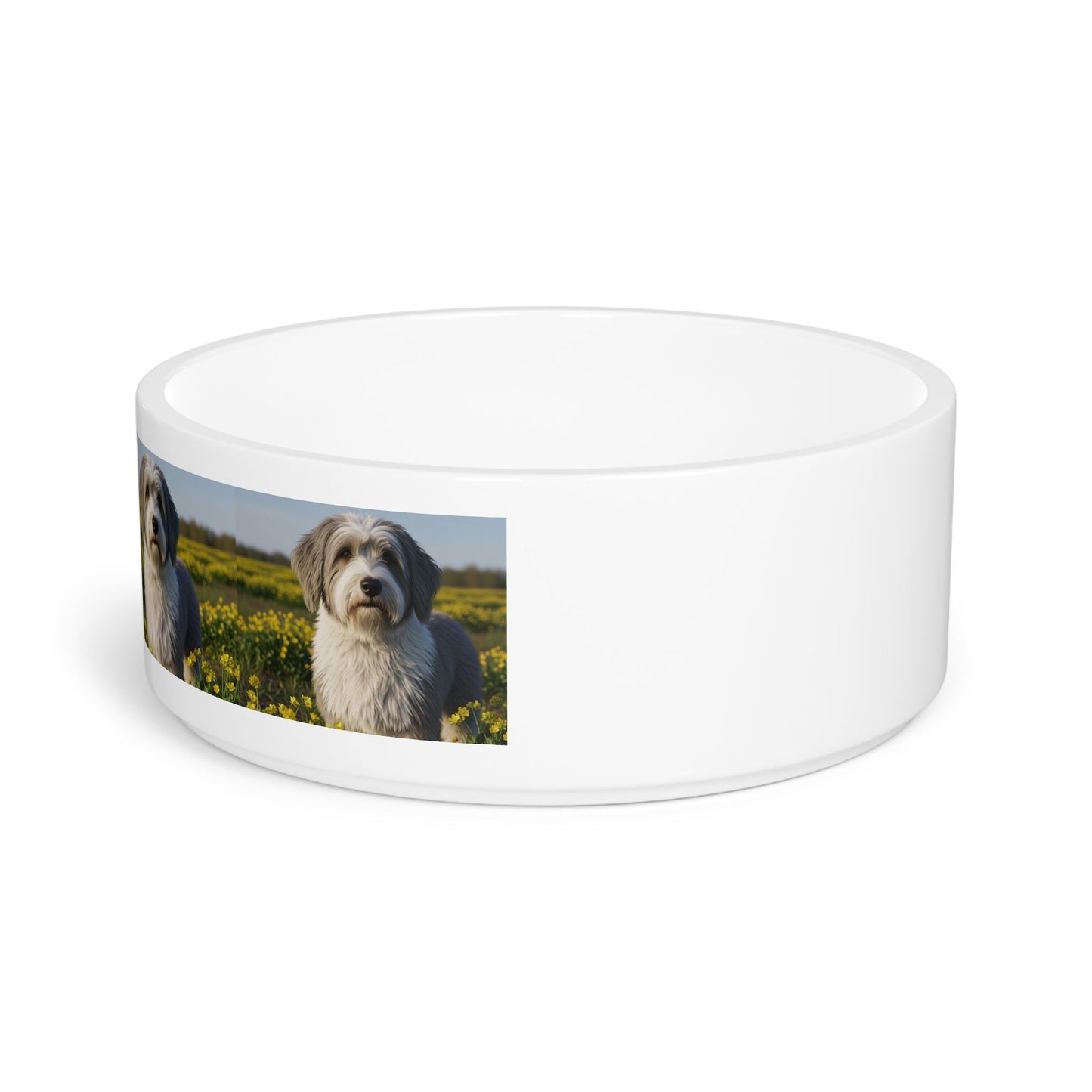 Polish Lowland Sheepdog Pet Bowl