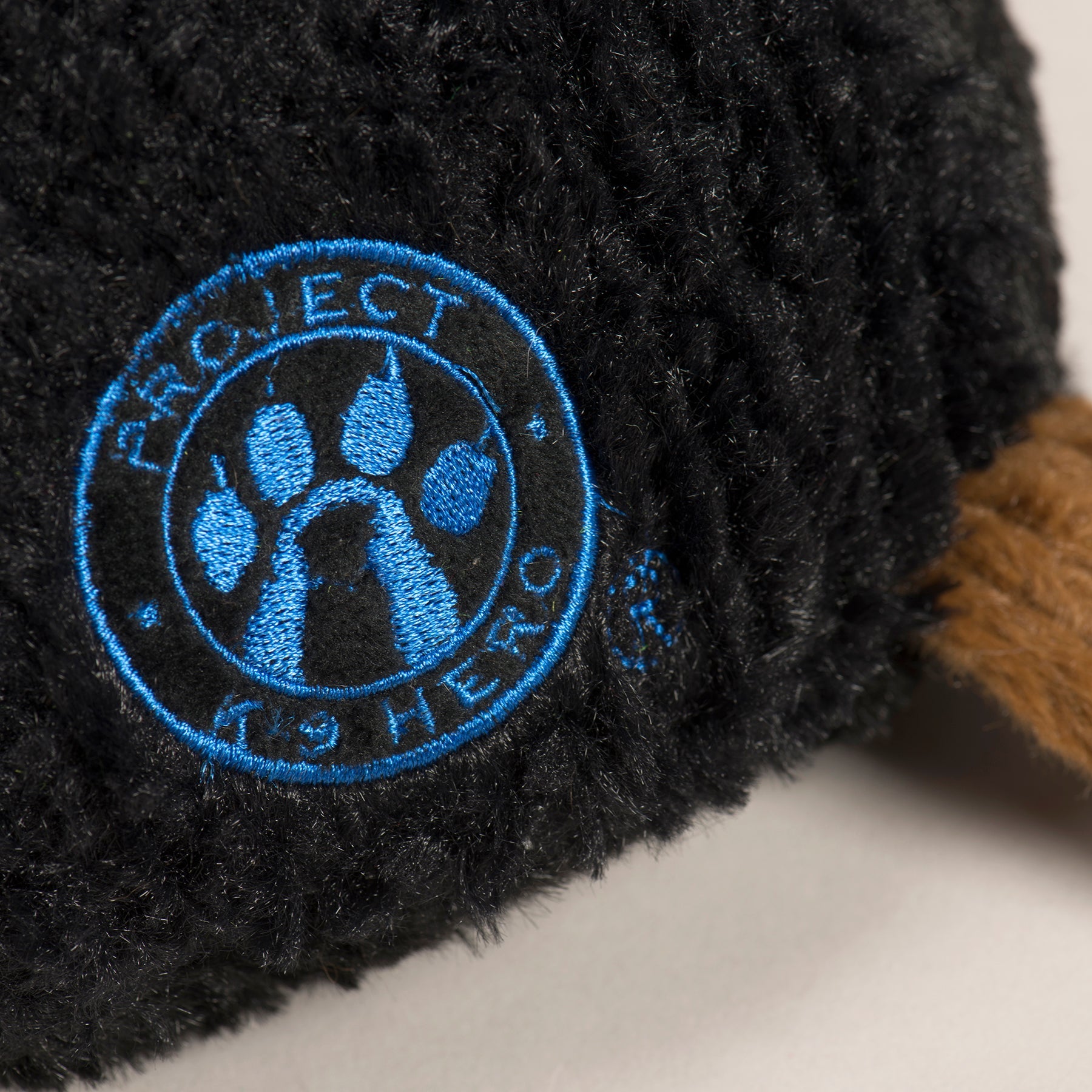 Dog Toy HuggleCause Project K-9 Hero K-9 Chief Knottie Plush - gallery product image for dog toy