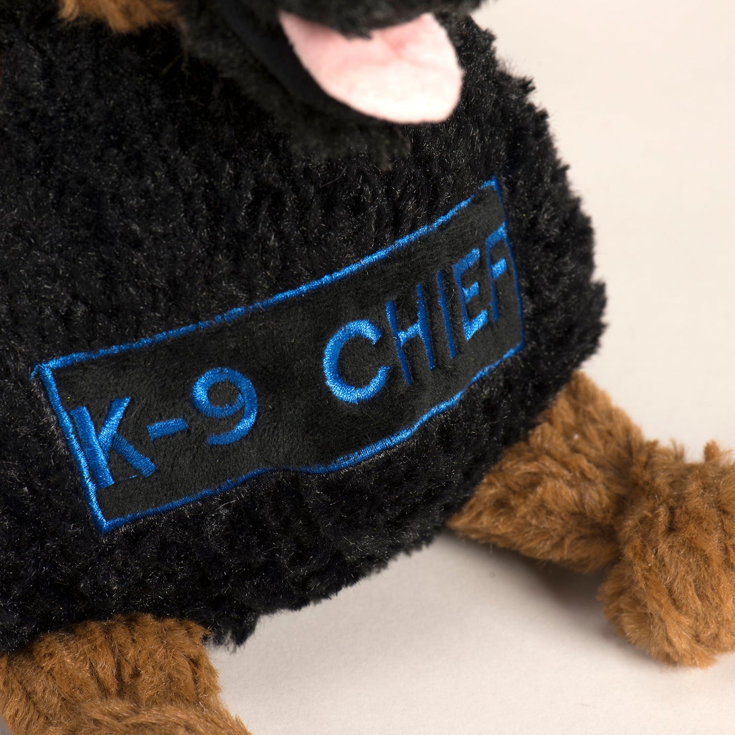 Dog Toy HuggleCause Project K-9 Hero K-9 Chief Knottie Plush - gallery product image for dog toy