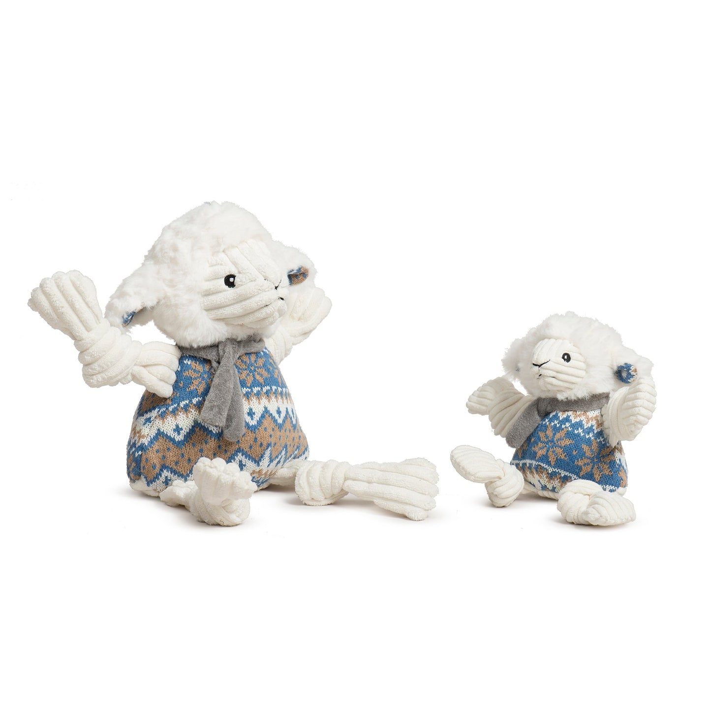 Dog Toy Leo Lamb Plush Toy Knottie for Daily Use for Comfort - main product image for dog toy