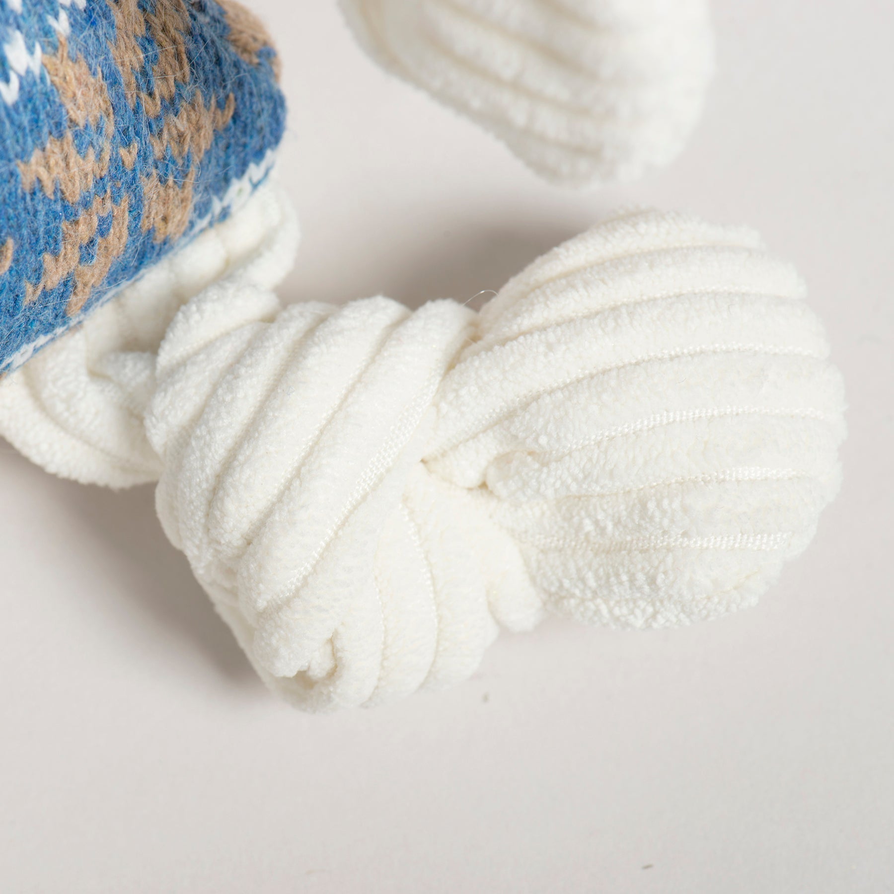 Dog Toy Leo Lamb Plush Toy Knottie for Daily Use for Comfort - gallery product image for dog toy