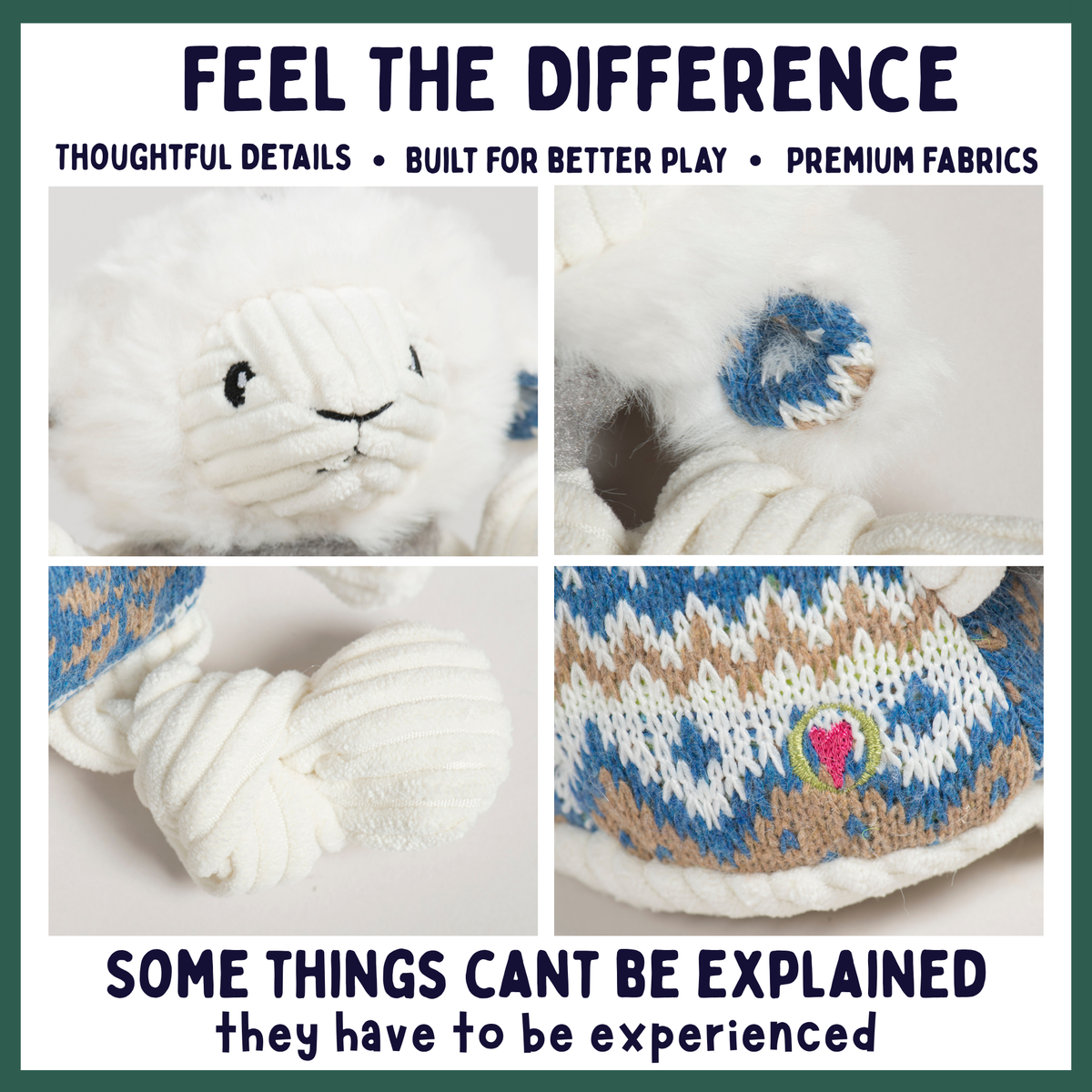Purrfect Kingdom™ - Leo Lamb Knottie Plush Daily Comfort Toy