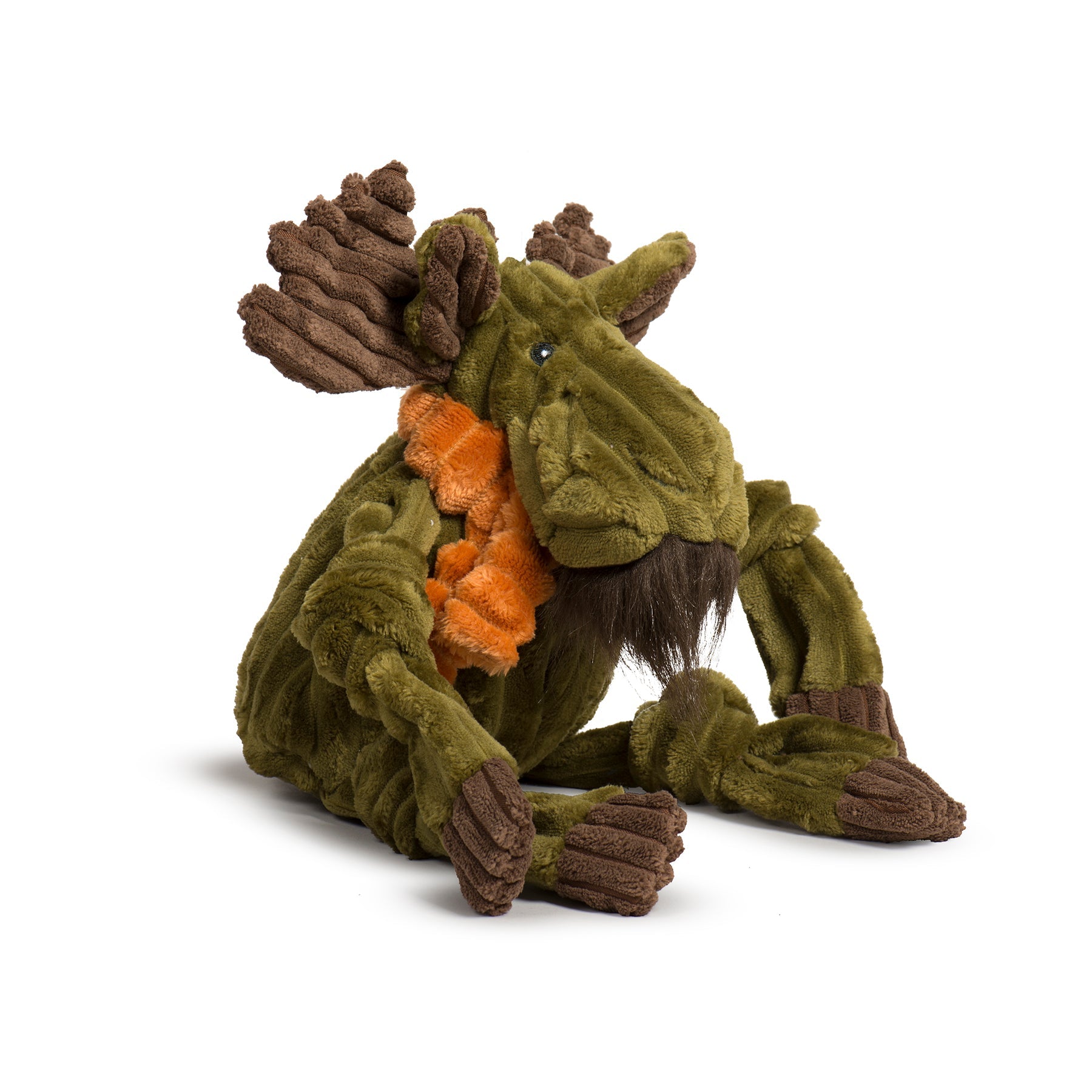 Dog Toy Milo Moose Plush Toy Knottie for Daily Use Essential - close up product image for dog toy