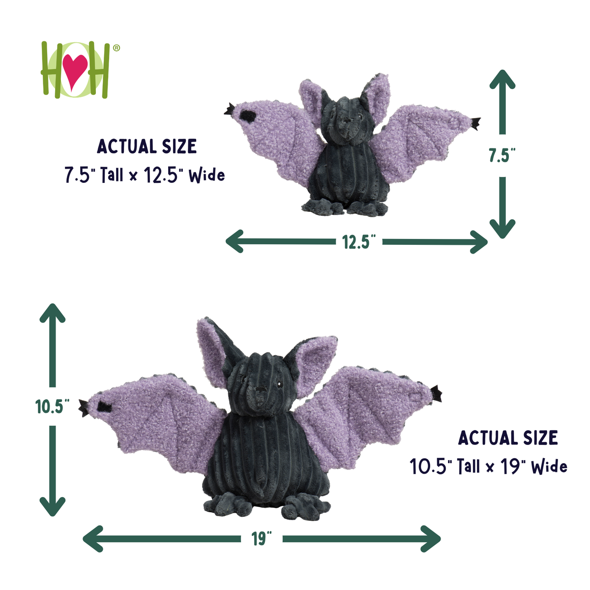 Purrfect Kingdom™ - Baxter Bat Halloween Festive Comfort Toy