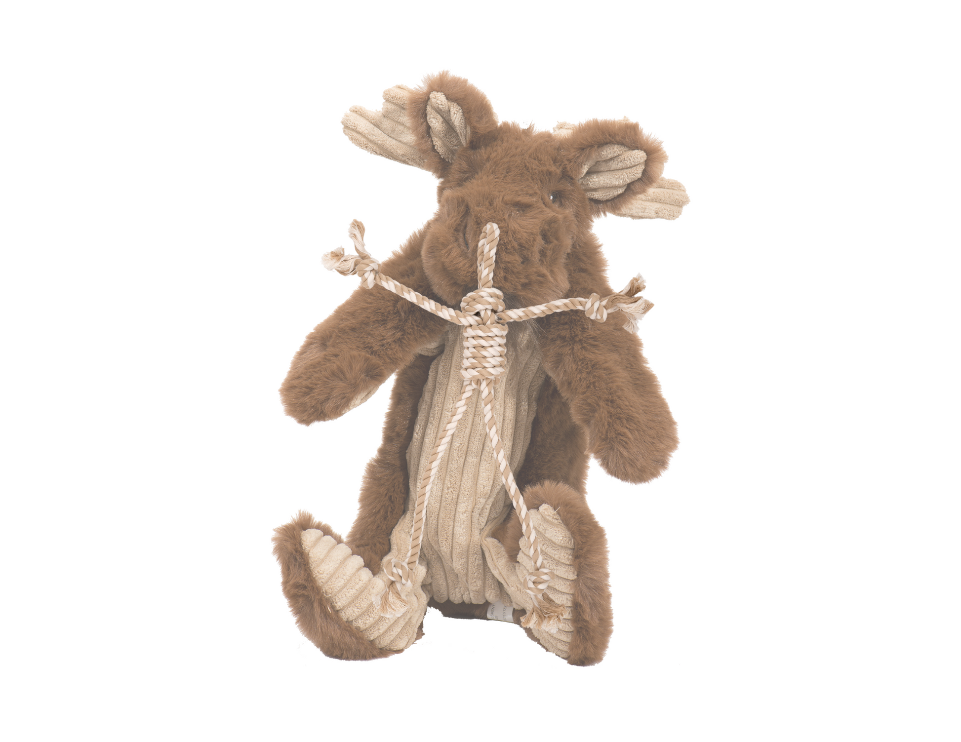 Dog Toy Maple Moose X-Brace Durable Plush Toy for Daily Use - lifestyle product image for dog toy