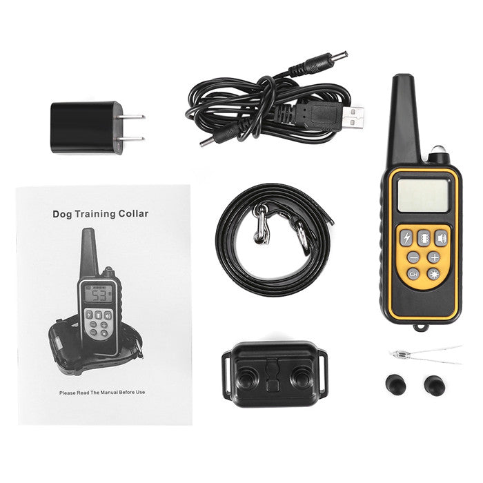 Dog Collars 800m Electric Dog Training Collar Anti barking D