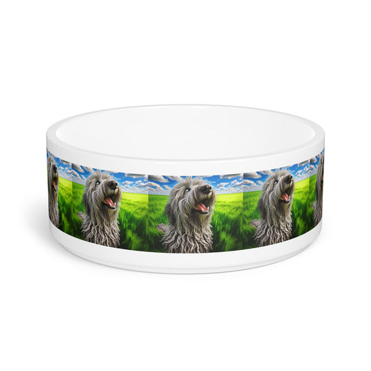 Bergamasco Shepherd Dog Pet Bowl