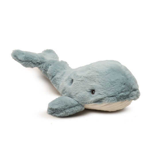 HuggleHounds Mobie Whale Durable Squeaky Plush Toy For Dogs