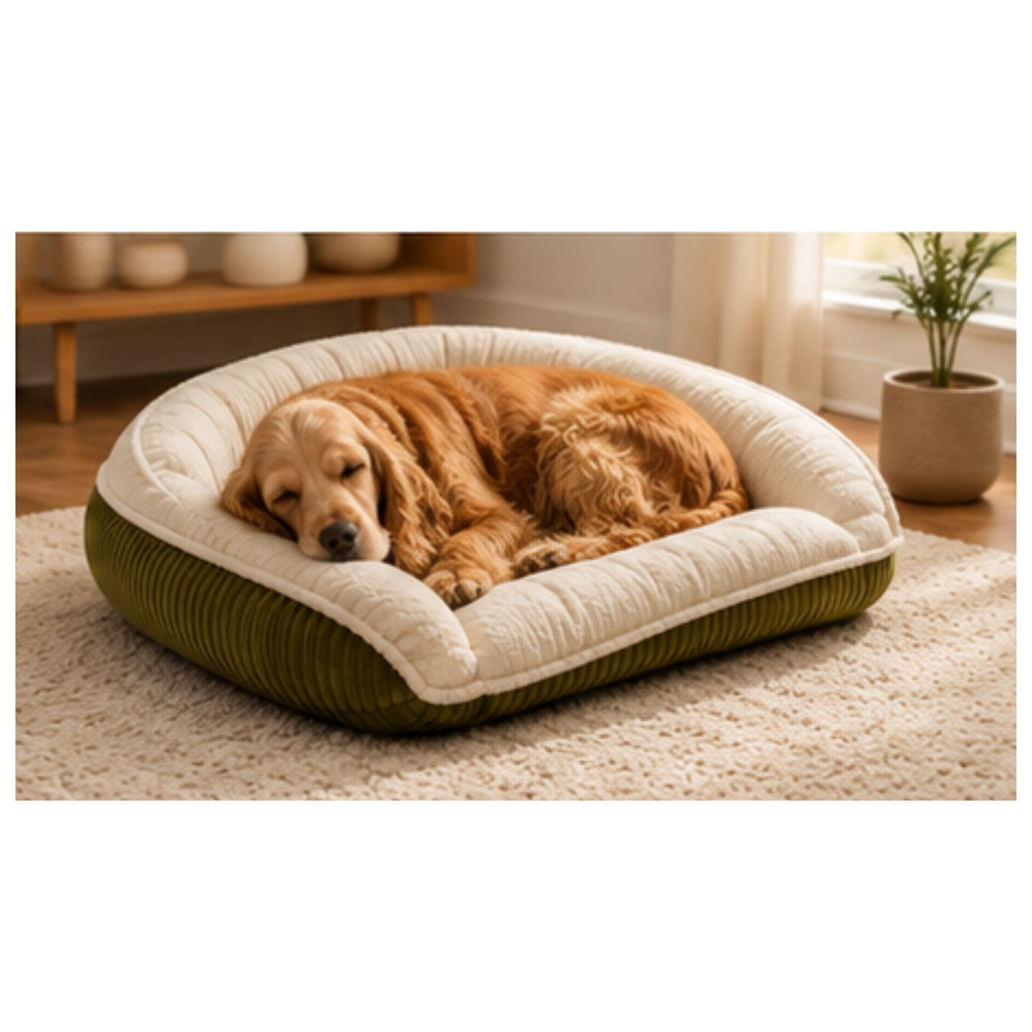 Purrfect Kingdom™ - Scout Bolster Pet Comfort Bed