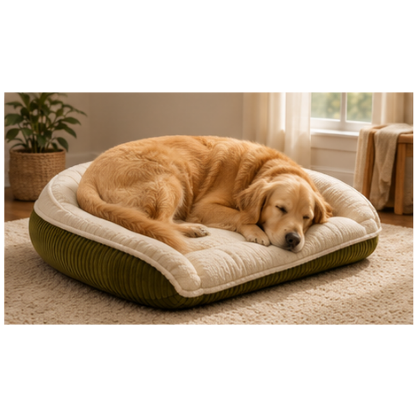 Purrfect Kingdom™ - Scout Bolster Pet Comfort Bed
