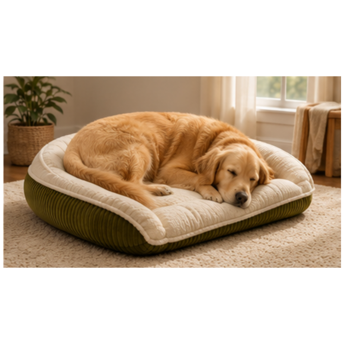 Purrfect Kingdom™ - Scout Bolster Pet Comfort Bed